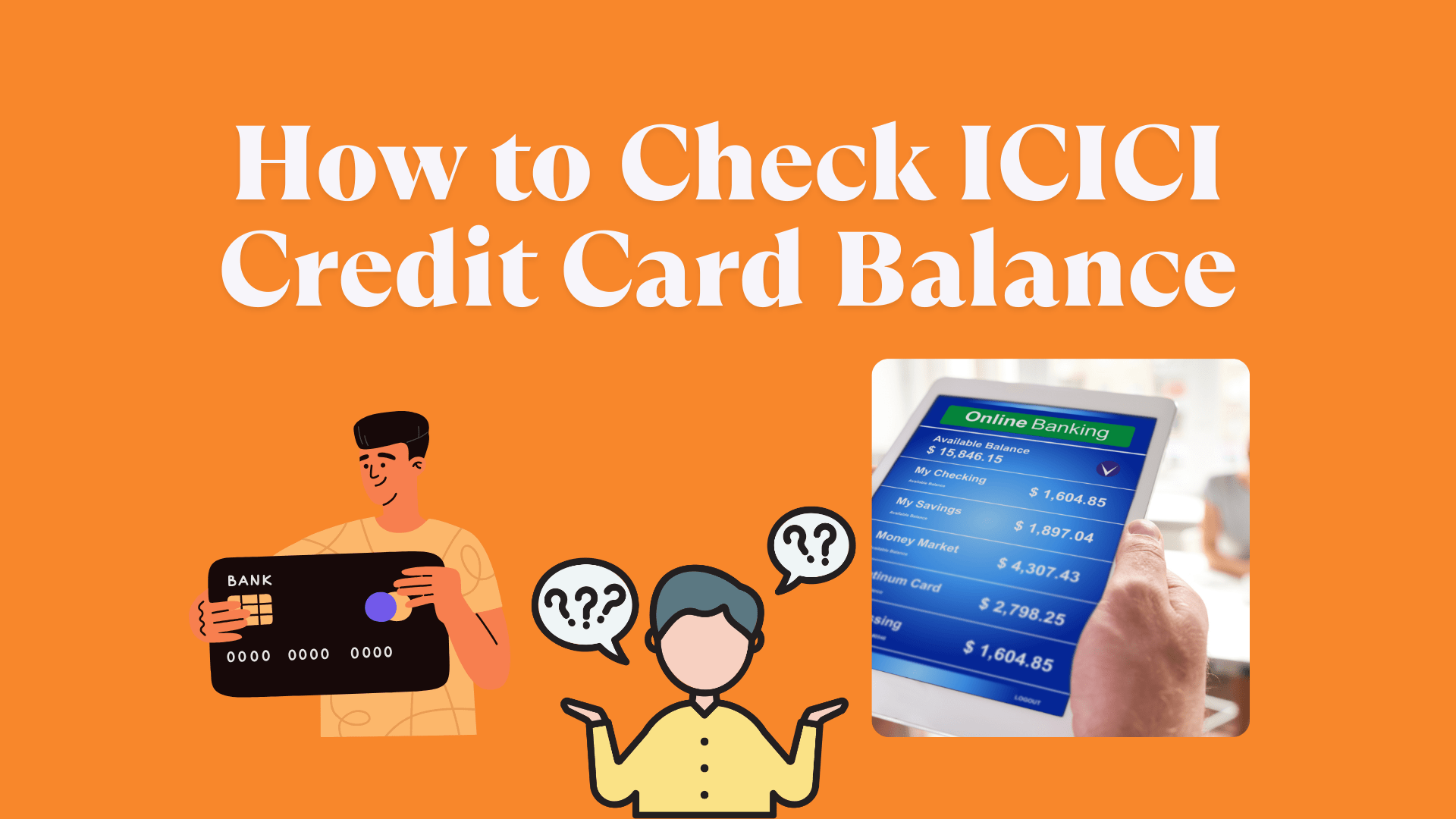 Check the ICICI Credit Card Balance