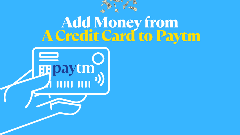 Add Money from a Credit Card to Paytm