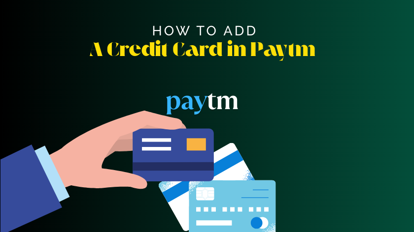 Add a Credit Card in Paytm