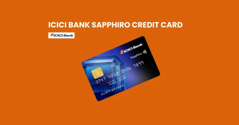 ICICI Bank Sapphiro Credit Card
